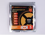 Светодиодная лента Ambrella Light GS3201 2835 180Led /14.4W m/ 24V IP20 3000K 5m Ambrella GS3201 GS