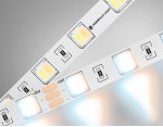 Светодиодная лента с регулировкой температуры света GS4101 5050 60Led /14W m/ 24V IP20 CCT 3000-6500 Ambrella GS4101 GS