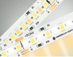 Светодиодная лента с регулировкой температуры света GS4151 2835 240Led /18W m/ 24V IP20 CCT 3000-650 Ambrella GS4151 GS
