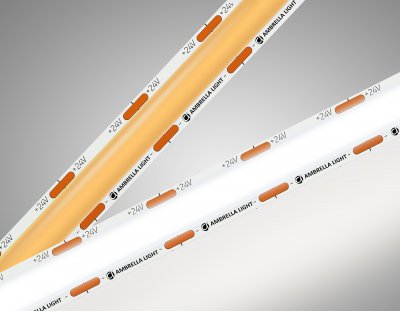 GS4802 COB 616Led/19W m/ 24V IP20 4500K/ 5m*12mm*2mm (2 конт.)