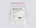 Соединитель прямой для светодиодной ленты 2835 12/24V (2 конт.) GS6001 (10шт) Ambrella GS6001 GS