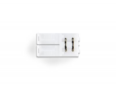 Соединитель прямой для светодиодной ленты 5050 12/24V (2 конт.) GS6051 (10шт) Ambrella GS6051 GS Соединитель прямой для светодиодной ленты 5050 12/24V (2 конт.) GS6051 (10шт) Ambrella GS6051 GS