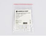 Соединитель прямой для светодиодной ленты 5050 12/24V (3 конт.) GS6151 (10шт) Ambrella GS6151 GS