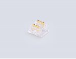 GS6361 Соединитель прямой COB 12/24V для лент 8/10mm  (2 конт.) (10шт)