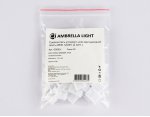 Соединитель угловой L для светодиодной ленты 2835 12/24V (2 конт.) GS6501 (10шт) Ambrella GS6501 GS