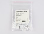 Соединитель угловой L для светодиодной ленты 2835 12/24V (3 конт.) GS6601 (10шт) Ambrella GS6601 GS
