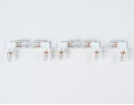Соединитель угловой L для светодиодной ленты COB 8mm 12/24V (2 конт.) GS6851 (5шт) Ambrella GS6851 GS