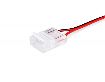 GS7378 Соединитель гибкий односторонний COB 12/24V для лент 12 mm (2 конт.) (10шт)