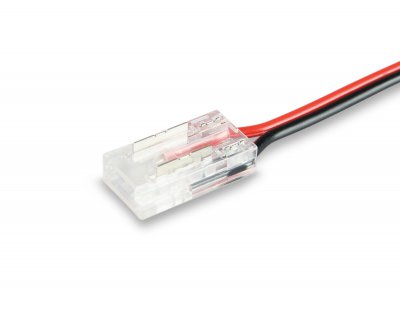 Соединитель гибкий односторонний для светодиодной ленты COB 12/24V (2 конт.) 150 мм GS7401 (10шт) Ambrella GS7401 GS