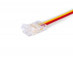 GS7406 Соединитель гибкий односторонний COB CCT 12/24V для лент 8mm (3 конт.) (5шт)