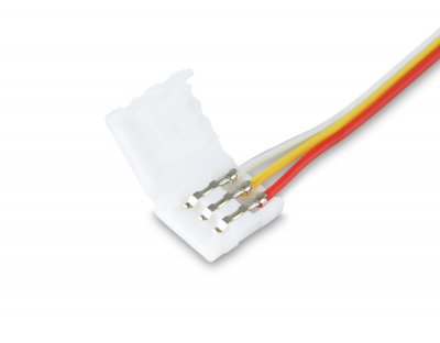 Соединитель гибкий двухсторонний для светодиодной ленты 5050 12/24V (3 конт.) 150 мм GS7701 (5шт) Ambrella GS7701 GS
