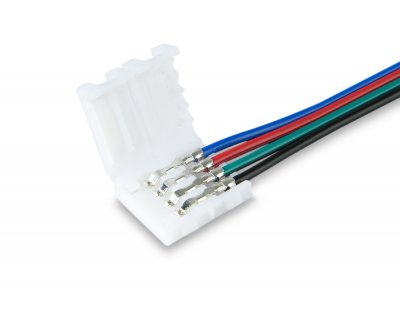 Соединитель гибкий двухсторонний для светодиодной ленты 5050 12/24V (4 конт.) 150 мм GS7751 (5шт) Ambrella GS7751 GS Соединитель гибкий двухсторонний для светодиодной ленты 5050 12/24V (4 конт.) 150 мм GS7751 (5шт) Ambrella GS7751 GS