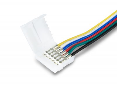 Соединитель гибкий двухсторонний для светодиодной ленты 5050 12/24V (6 конт.) 150 мм GS7851 (5шт) Ambrella GS7851 GS Соединитель гибкий двухсторонний для светодиодной ленты 5050 12/24V (6 конт.) 150 мм GS7851 (5шт) Ambrella GS7851 GS