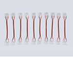 GS7898 Соединитель гибкий двухсторонний COB 12/24V для лент 12mm (2 конт.) (10шт)