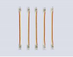 GS7911 Соединитель гибкий двухсторонний COB CCT 12/24V для лент 8mm (3 конт.) (5шт)
