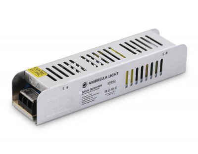 Блок питания с EMC для светодиодной ленты 12V 120W 10A IP20 185-260V 188*46*36 GS8652 Ambrella GS8652 блок питания 12V 120W 10A IP20 185-260V EMC 188*46*36