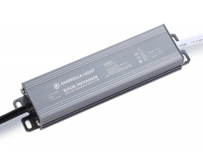 Блок питания для светодиодной ленты 12V 60W 5A IP67 110-220V 145*36*22 GS9855 Ambrella GS9855 LED Driver Блок питания для светодиодной ленты 12V 60W 5A IP67 110-220V 145*36*22 GS9855 Ambrella GS9855 LED Driver