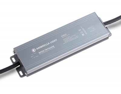 Блок питания для светодиодной ленты 12V 100W 8.3A IP67 110-220V 190*52*20 GS9859 Ambrella GS9859 LED Driver Блок питания для светодиодной ленты 12V 100W 8.3A IP67 110-220V 190*52*20 GS9859 Ambrella GS9859 LED Driver