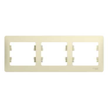 SE Glossa Беж Рамка 3-я, горизонтальная (GSL000203)