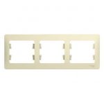 SE Glossa Беж Рамка 3-я, горизонтальная (GSL000203)