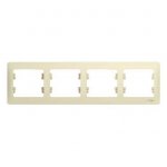 SE Glossa Беж Рамка 4-я, горизонтальная (GSL000204)