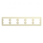 SE Glossa Беж Рамка 5-я, горизонтальная (GSL000205)
