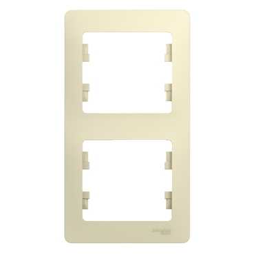 SE Glossa Беж Рамка 2-я, вертикальная (GSL000206)