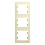 SE Glossa Беж Рамка 3-я, вертикальная (GSL000207)