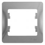 SE Glossa Алюминий Рамка 1-я (GSL000301)