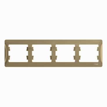 SE Glossa Титан Рамка 4-я, горизонтальная (GSL000404)