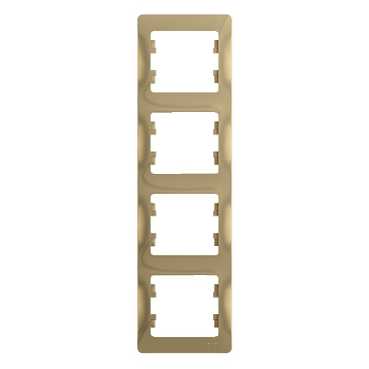 SE Glossa Титан Рамка 4-я, вертикальная (GSL000408)