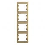 SE Glossa Титан Рамка 4-я, вертикальная (GSL000408)