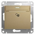 SE Glossa Титан Выключатель карточный, сх.6 (GSL000469)