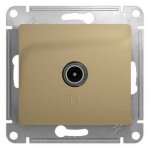 SE Glossa Титан TV Розетка проходная 4DB (GSL000492)