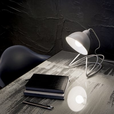 Ideal Lux GUENDALIN TL1 ARGENTO Настольная лампа