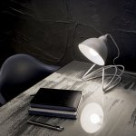 Ideal Lux GUENDALIN TL1 ARGENTO Настольная лампа