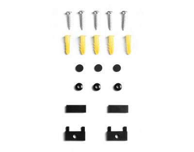 Крепеж монтажный для шинопровода Magnetic Ultra Slim 1м черный Ambrella GV1032 GV