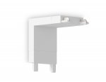 Коннектор угловой внутренний для накладного шинопровода Magnetic Ultra Slim Ambrella GV1103 GV