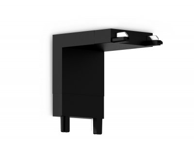 Коннектор угловой внутренний для накладного шинопровода Ambrella GV1104 GV