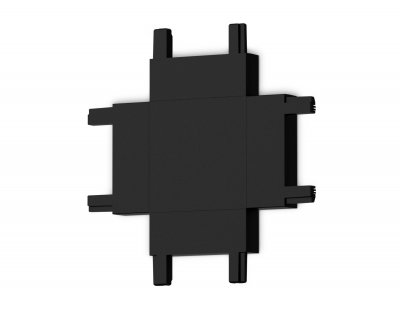 Коннектор X-образный для накладного шинопровода Magnetic Ultra Slim Ambrella GV1127 GV