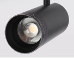 Светильник светодиодный трековый ZOOM для шинопровода Magnetic Ultra Slim Ambrella GV1571 BK черный IP20 10W 4200K 48V 15-51° D55*185