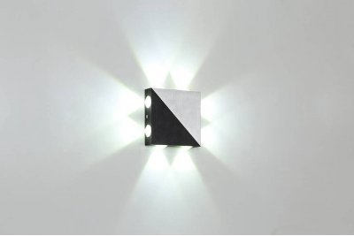 Светильник настенный GW KVAD 98 DesignLed GW-9098-8-SL-NW