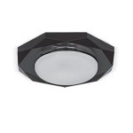 Светильник Gauss Tablet GX208 Восемь гран. Кристалл/Черный, GX53 (GX208)