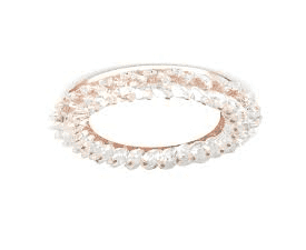 Светильник Gauss Tablet GX211 Круг. Кристалл/золото, GX53 (GX211)