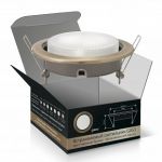 Светильник Gauss H4 GX53 38*106 черненая бронза б/л GX 427103000 б/п