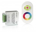 Контроллер для св.ленты Gauss PC201013144 RGB 144W 12А с сенсорным пультом управления цветом