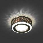 Светильник Gauss Backlight BL093 Кругл. Бронза/Белый, Gu5.3, 3W, LED 3000K