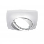 Светильник Gauss Metal Exclusive CA069 Круг. Белый перламутр, Gu5.3