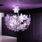 Люстра сиреневая Globo 5141 Purple