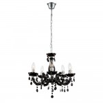 Люстра черная Globo 63110-4 Cuimbra